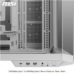 MSI MAG PANO 100L PZ, White