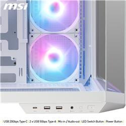 MSI MAG PANO 100R PZ, White