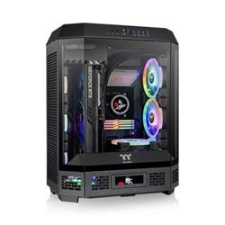 THERMALTAKE The Tower 600/Black/Win/SPCC/Tempered Glass