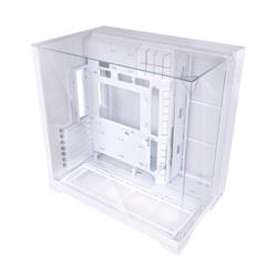 LIAN LI O11 vision compact couleur blanche boîtier PC aluminium/acier/verre trempé ATX Mid Tower