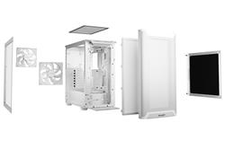 be quiet! Pure Base 501 Airflow Window ATX PC Case, White