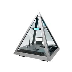 Boîtier d'ordinateur de jeu AZZA PYRAMID L 804L PCI-E 4.0 ATX, 4 côtés en verre trempé