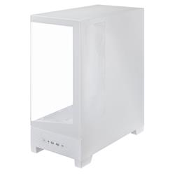 ASUS A31 ATX Mid-Tower Gaming Case, Dual-sided tempered glass, White