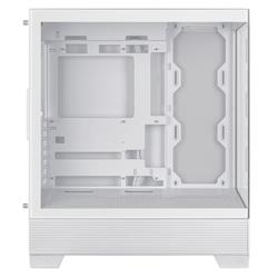 ASUS A31 ATX Mid-Tower Gaming Case, Dual-sided tempered glass, White