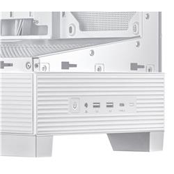 ASUS A31 ATX Mid-Tower Gaming Case, Dual-sided tempered glass, White