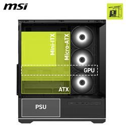MSI MAG PANO 110R PZ Mid-Tower Case