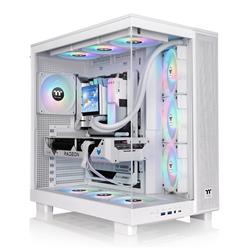 THERMALTAKE View 380 XL TG ARGB Snow Mid Tower case