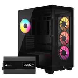 CORSAIR 3500X ARGB (4* RS120 ARGB) avec RM850x Bloc d'alimentation