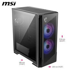 MSI MPG VELOX 300R AIRFLOW PZ  Boîtier moyen-tour