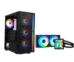 BitFenix Light ATX Computer Case + Bitfenix Cube 240 mm AIO Cooling