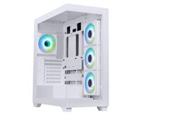BitFenix CETO Premium ATX Mid Tower Case, White(Open Box)