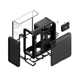HYTE X50 X50 Mid Tower Pitch Black