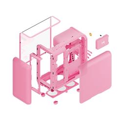 HYTE X50 X50 Mid Tower Strawberry Milk