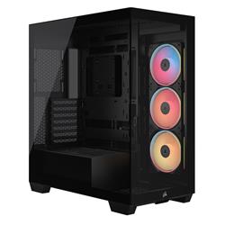 CORSAIR 3500X LX-R RGB Boîtier PC moyen-tour , noir