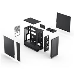Fractal Design Epoch Black Solid – Débit d'air élevéBoîtier PC gaming