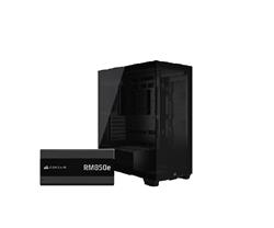 CORSAIR 3500X PC Case, Black + CORSAIR RM850e Power Supply