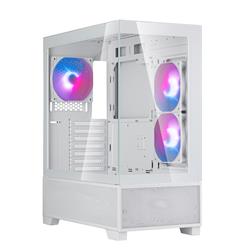 SilverStone Lucid 05 Panoramic Mid Tower White