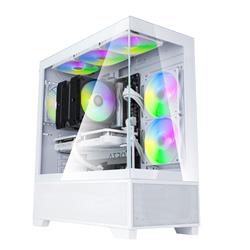 SilverStone Lucid 05 Panoramic Mid Tower White