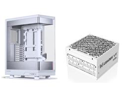 Phanteks EVOLV X2 Brushed Case + Super Flower Leadex VII 1000w PSU, White