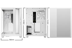 be quiet! LIGHT BASE 500 LX Blanc