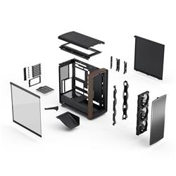FRACTAL DESIGN Summit Walnut TG Black