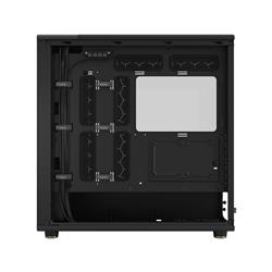 FRACTAL DESIGN North XL EATX ATX mATX Mid Tower PC Case - Charcoal Black Chassis with Walnut Front and Dark Tinted TG Side Pane