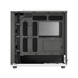 FRACTAL DESIGN North XL EATX ATX mATX Mid Tower PC Case - Chalk White Chassis with Oak Front and Mesh Side Panel