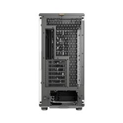 FRACTAL DESIGN North XL EATX ATX mATX Mid Tower PC Case - Chalk White Chassis with Oak Front and Clear TG Side Panel