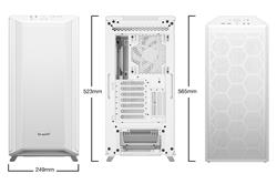 be quiet! Dark Base 701 Mid Tower Computer Case, White