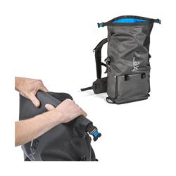 miggo Agua Stormproof Medium Backpack 80 (Black) | IPX3 Storm-proof Protection