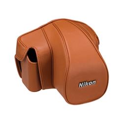 Nikon CF-DC6S Leather Case Set (Brown) - For Nikon Df