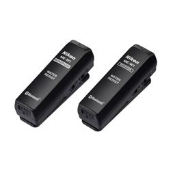 Nikon ME-W1 Wireless Microphone | Bluetooth | 3.5mm Mini-Jack | Battery Powered | Approx. 164 ft