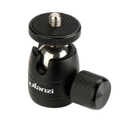 Ulanzi U-30 Mini Ball Head with 1/4 Screw Hole, Black (U-30)