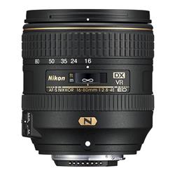 Nikon AF-S DX NIKKOR 16-80mm f/2.8-4E ED VR Lens | Lightest 5x Zoom |