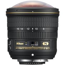 Nikon AF-S FX FISHEYE NIKKOR 8-15mm f/3.5-4.5E ED (20066) | Pre-order only – Available Summer 2017 | Widest NIKKOR fisheye lens