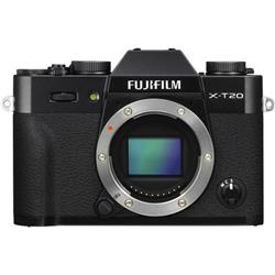 FUJIFILM X-T20 Mirrorless Digital Camera (Body Only, Black) | 24.3MP APS-C X-Trans CMOS III Sensor | X-Processor Pro Image Proc