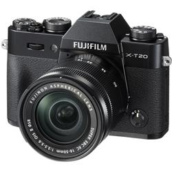 FUJIFILM X-T20 Mirrorless Digital Camera with 16-50mm Lens (Black) | 24.3MP APS-C X-Trans CMOS III Sensor | X-Processor Pro Ima