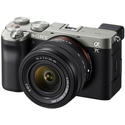 Sony a7C ILCE-7CL - Digital camera - mirrorless - 24.2 MP - Full Frame - 4K / 30 fps - 2.1x optical zoom 28-60mm lens - Wi-Fi, 