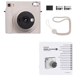 FUJIFILM Instax Square SQ1 Instant Camera (Chalk White)