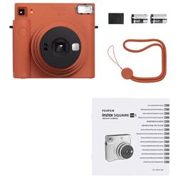 FUJIFILM Instax Square SQ1 Instant Camera (Terracotta Orange)