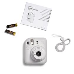 Fujifilm Instax Mini 12 Instant Camera (Clay White)