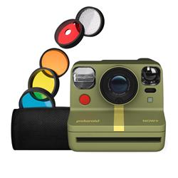 Polaroid Now+ i-Type Instant  Camera Gen 2 (Forest Green) + 5 Lens Fil