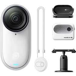 Insta360 GO 3S (Arctic White) (64GB) Tiny Action Camera | 4K Hands-Fre