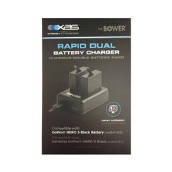 Bower Xtreme Dual Rapid Battery Charger for GoPro HERO 5 Black