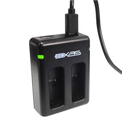 Bower Xtreme Dual Rapid Battery Charger for GoPro HERO 5 Black