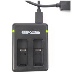 Bower Xtreme Dual Rapid Battery Charger for GoPro HERO 5 Black