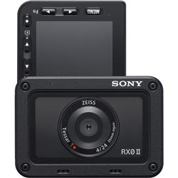 Sony Cyber-shot DSC-RX0 II Action Camera | 4K / 30 fps - 15.3 MP - Carl Zeiss - Wi-Fi, Bluetooth - underwater up to 30ft - blac