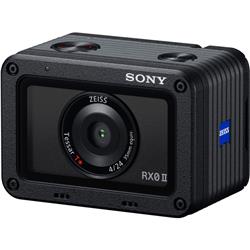 Sony Cyber-shot DSC-RX0 II Action Camera | 4K / 30 fps - 15.3 MP - Carl Zeiss - Wi-Fi, Bluetooth - underwater up to 30ft - blac