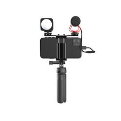 MOZA Vlogging Kit Including Light, Extension Pole, Mic, Phone Holder(Open Box)