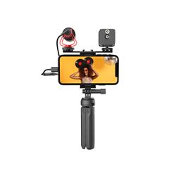 MOZA Vlogging Kit Including Light, Extension Pole, Mic, Phone Holder(Open Box)